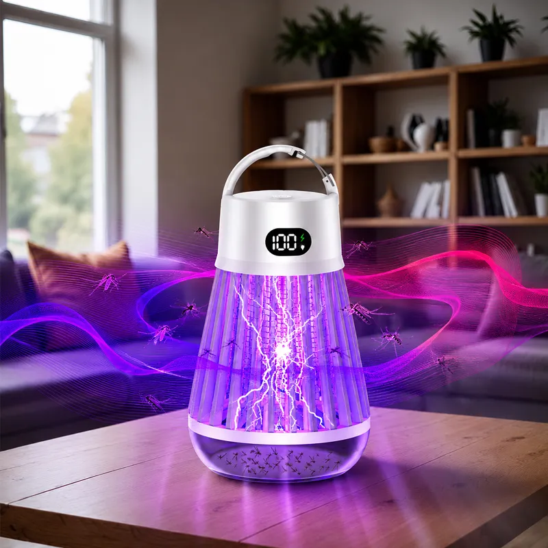 Bugzilch BuzzGuard Pro UV mosquito killer lamp with built-in camping lantern